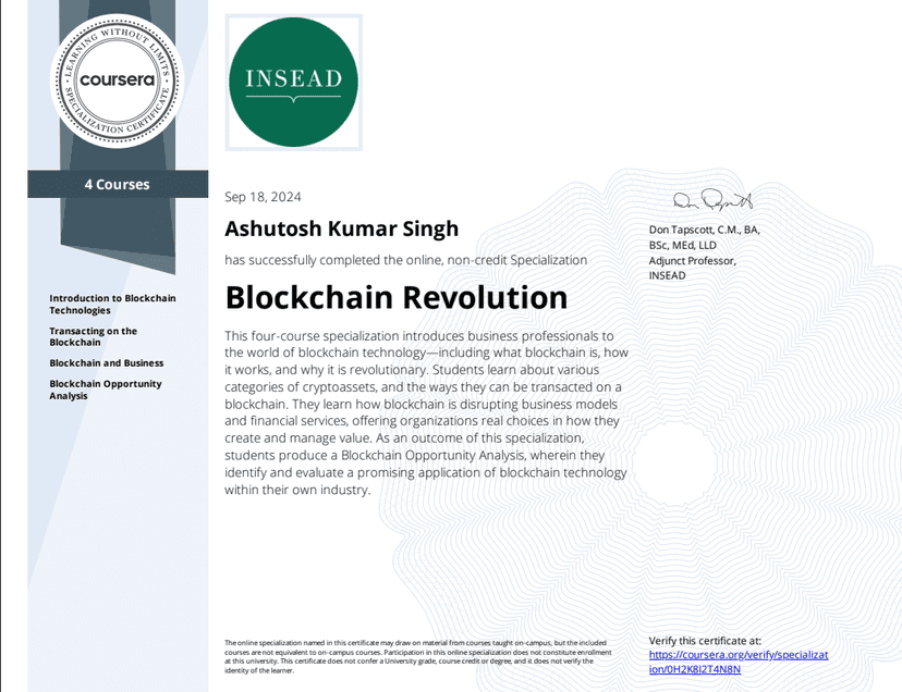 Blockchain Revolution